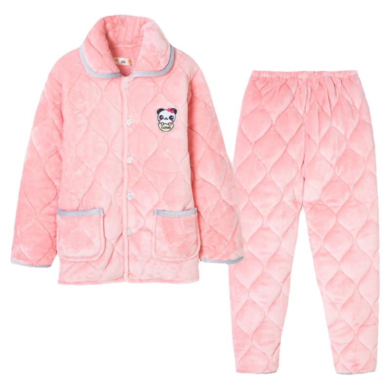顶瓜瓜家居服情侣加绒