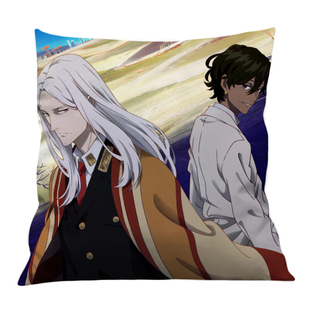 ACCA13区监察课周边抱枕尼诺吉恩莫芙动漫人物靠枕方形双面图现货