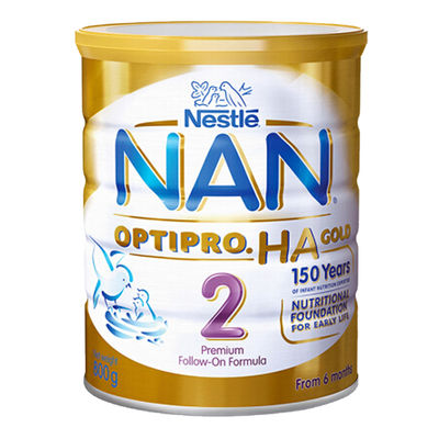 【保税】澳洲雀巢超级能恩二段HA半水解奶粉800克适度水解NAN婴儿