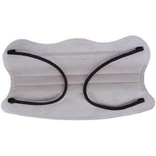 显脸小口罩女高颜值三层防尘透气一次性波浪型护眼角秋冬单独包装