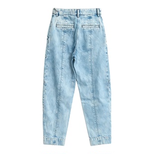 IRO 潮流都市女士棉质锥形水洗牛仔长裤银泰百货 301596