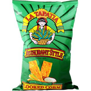 美国进口墨西哥少女玉米片餐厅口味283.5g粗粮膨化休闲办公室零食