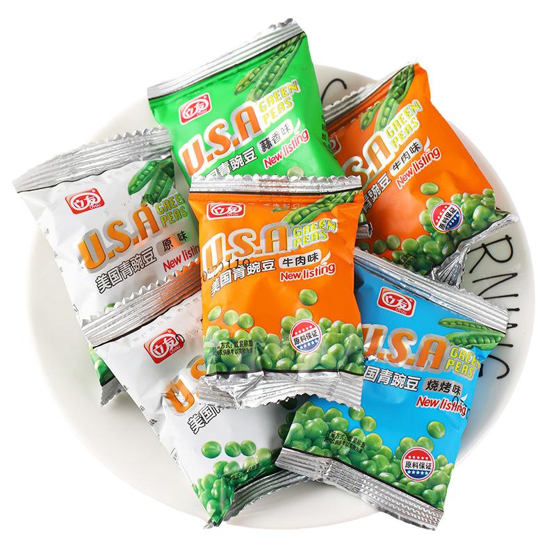 青豆豌豆小包装零食整箱