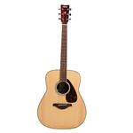 雅马哈吉他FG830/850单板民谣吉它FGTA加震电箱指弹演奏吉他40/41