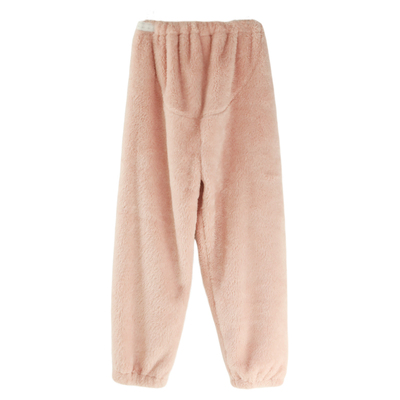 富朵孕妇睡裤加厚秋冬托腹怀孕期宽松产妇长裤子法兰珊瑚绒家居裤