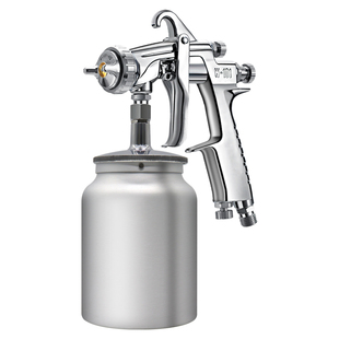 W-101气动甲醛油漆高雾化喷漆枪 汽车钣金家具木工面底漆喷枪W101