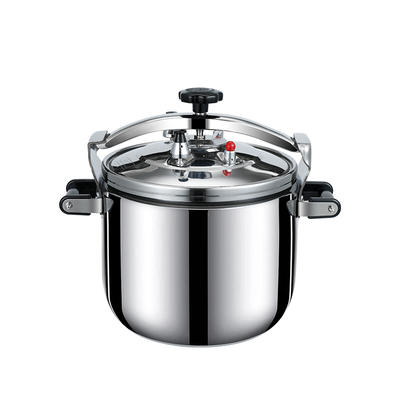 不锈钢防爆高压锅商用超大容量特大食堂家用燃气电磁炉专用压力锅