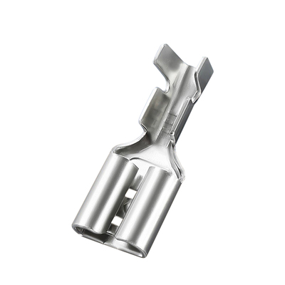 插簧插片接插件2.8/4.8/6.3插片母头护套插拔式接线FDFD冷压端子