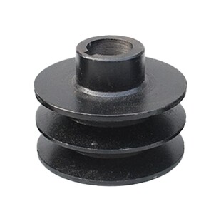 汽油机动力配件168/170F/55/70/85/190F平键A/B双槽打谷机皮带轮