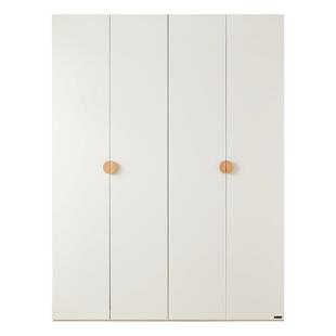 全友家居小户型卧室家用大容量男女小孩衣橱现代简约四门儿童衣柜