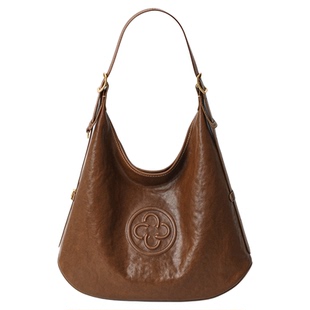 CASSILE卡思乐翘翘包大容量托特包2026新款冬通勤斜挎hobo腋下包