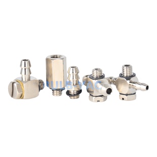 气管快拧微型弯通宝塔接头MS-3ATHU-4气嘴SUS303不锈钢/铜/铁材质