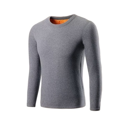 秋冬季加绒加厚保暖套装