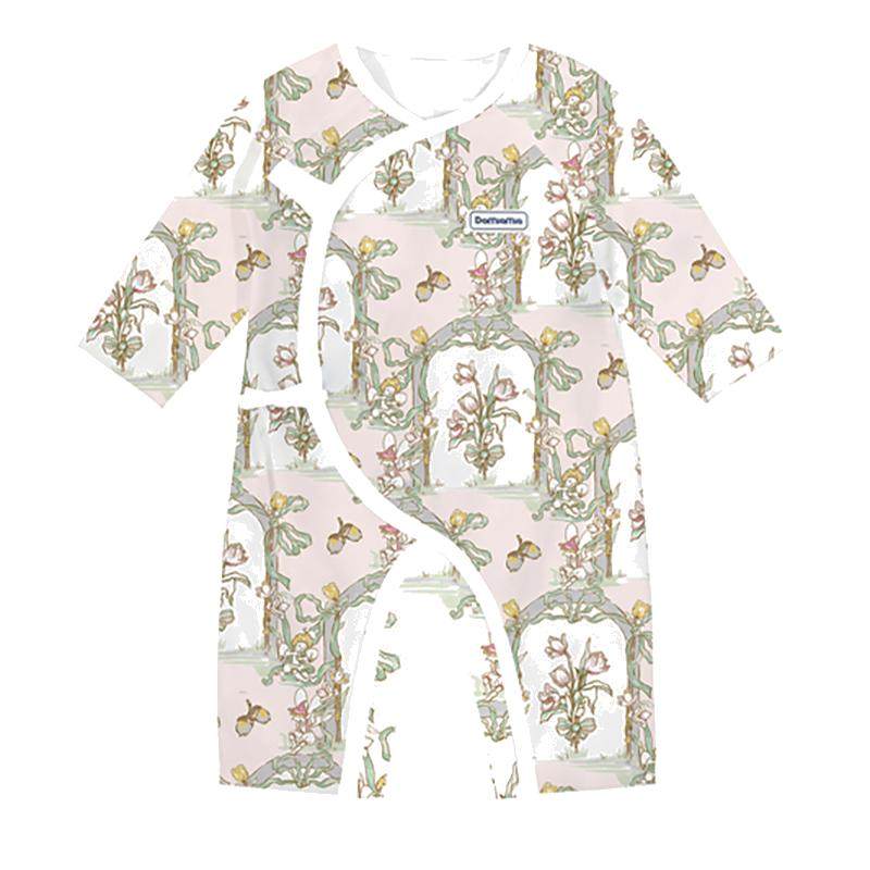 Domiamia婴儿连体衣婴幼儿衣服新生儿满月百天宝宝小月龄哈衣爬服