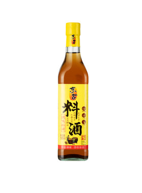 东古料酒500ml玻璃瓶装厨房调味炒菜去腥解膻增鲜清蒸鱼红烧炖汤