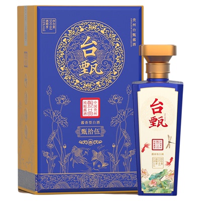 台甄正品官方旗舰店贵州酱香白酒53度纯粮佳酿大曲坤沙高粱甄送礼