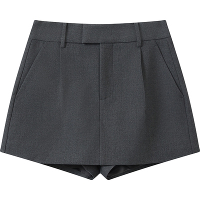 播通勤风短款显瘦休闲裤女冬季复古休闲裤DDS4KD5308