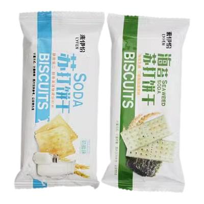 来伊份苏打饼干1000g奶盐海苔味