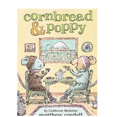 【预售】面包鼠与波波鼠英文儿童桥梁书进口原版外版书MatthewCordell平装3岁-6岁【Cornbread&Poppy】Cornbread&PoppyLittleBro