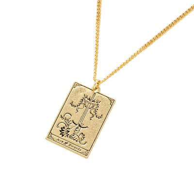 宝剑项链Fable欧洲复古吊坠