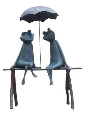 抽象艺术铜雕小品座椅玻璃钢园林