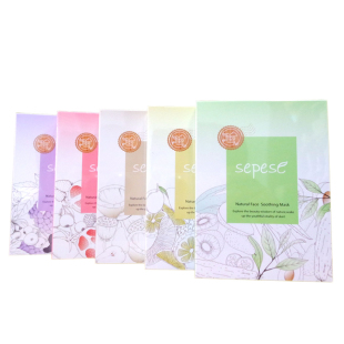 韩国新生活化妆品专柜正品雪非雪新颜面膜修护水润保湿五片不刮码