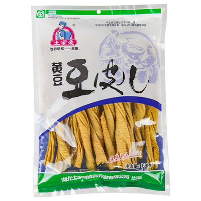 土家爱黄豆皮豆制品干货袋装300g