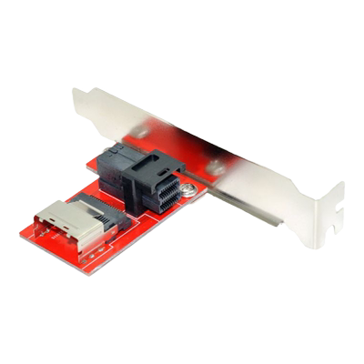 PCI-E4卡内置MiniSASHD转接卡