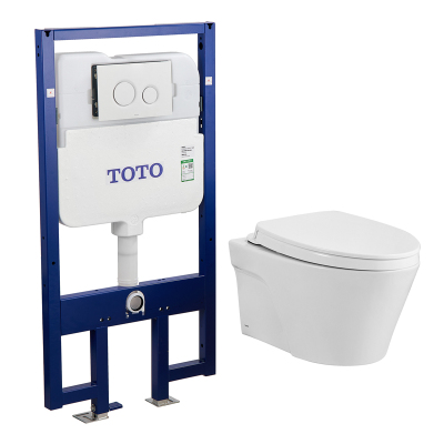 TOTO壁挂马桶悬空设计节省空间