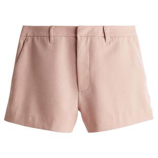 HM S/S女装西装裤春季时尚斜纹布通勤正装短裤1281463