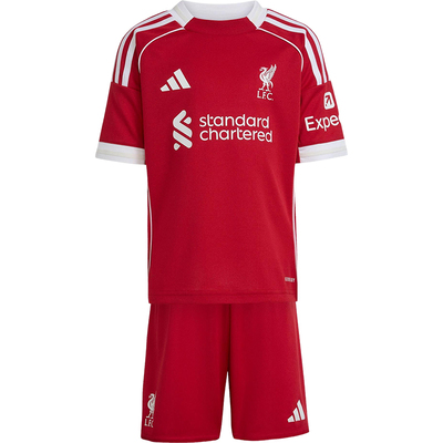 Adidas/阿迪达斯正品LIVERPOOL小童透气足球运动训练套装JV6442