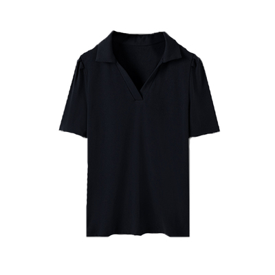 短袖百搭薄款休闲莫代尔女