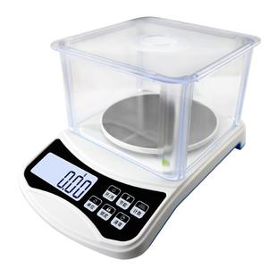 高精度0.01g天平秤黄金珠宝电子秤称商用克数秤精准中药材称克秤