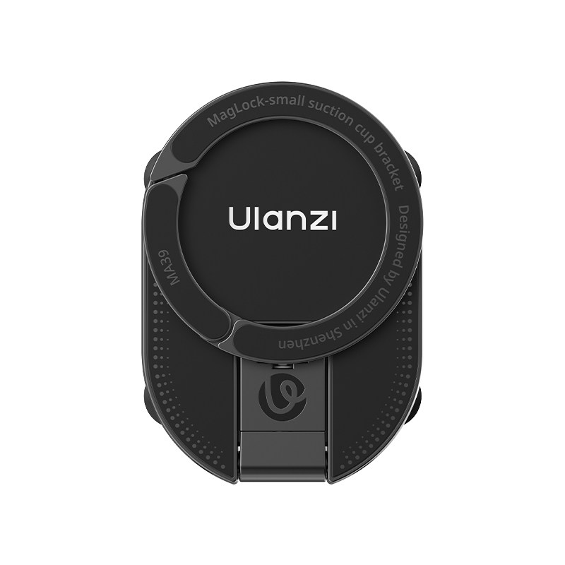 Ulanzi优篮子 MA39吸盘磁吸手机支架magsafe适用苹果iPhone18/17桌面迷你便携旅游健身房多功能拍照vlog神器