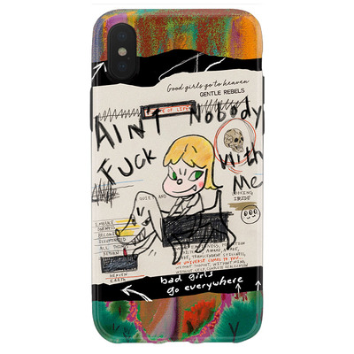 奇奇怪怪的奈良美智iPhone手机壳