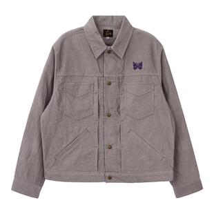 NEEDLES 男士复古宽松落肩袖棉质夹克外套银泰百货精品 301574