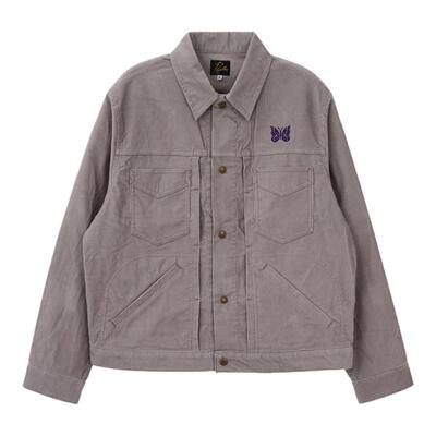 NEEDLES 男士复古宽松落肩袖棉质夹克外套银泰百货精品 301574