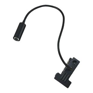 床头灯夹子式 带开关线按钮插电 卧室宿舍台灯看书阅读护眼小夜灯