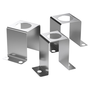 不锈钢卡套球阀安装支架仿美内丝球阀针阀面板实验室管路固定支架