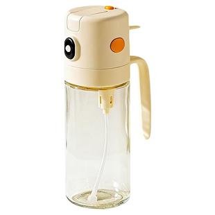 摩登主妇喷倒两用喷油壶瓶家用厨房不挂油调料瓶油罐玻璃喷雾油瓶