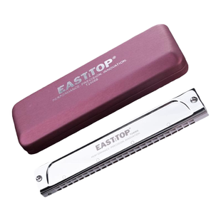 东方鼎T2406S复音24孔CABDEFG#调口琴高级专业演奏初学成人送礼品