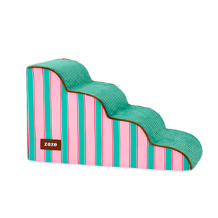 zeze宠物楼梯小型狗狗床边爬梯高龄犬上床梯子可拆洗海绵台阶斜坡