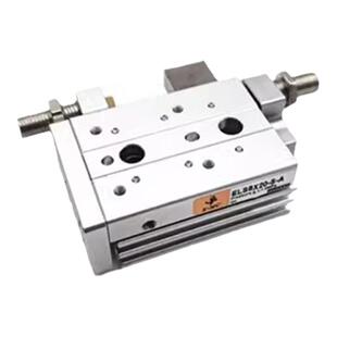 亿太诺/精密滑台两端行程调整螺丝标准型气缸/HLQ6/8/12/16/20S-A