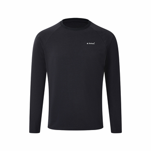 ttelen.天丝运动长袖T恤男款高弹紧身训练健身跑步内搭显大上衣