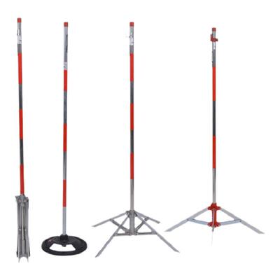 施工围栏支架立柱警戒线