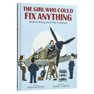 【现货】【翰德原版】The Girl Who Could Fix Anything，可以修理好一切的女孩 英文原版图书籍进口正版 儿童故事绘本-人物传记