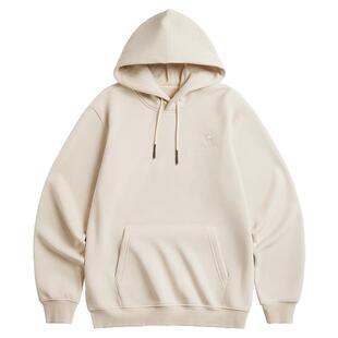 骆驼男装连帽加绒卫衣外套加厚户外通勤新款黑色短款上衣秋情侣款