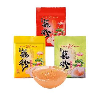 湖北藕粉东湖纯藕粉正品官方旗舰店速溶营养代餐桂花红枣袋装400g