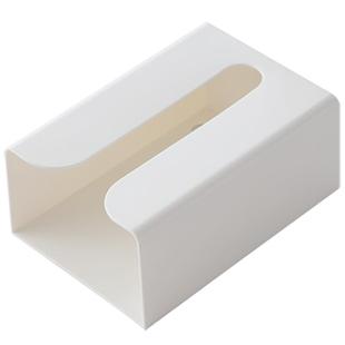 纸巾盒挂壁式卫生间厕所抽纸盒家用客厅创意倒挂无痕免打孔收纳盒