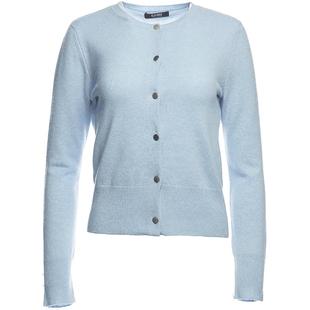 GOBI戈壁秋冬简约圆领修身长袖羊绒衫女士针织开衫毛衣开衫WK362